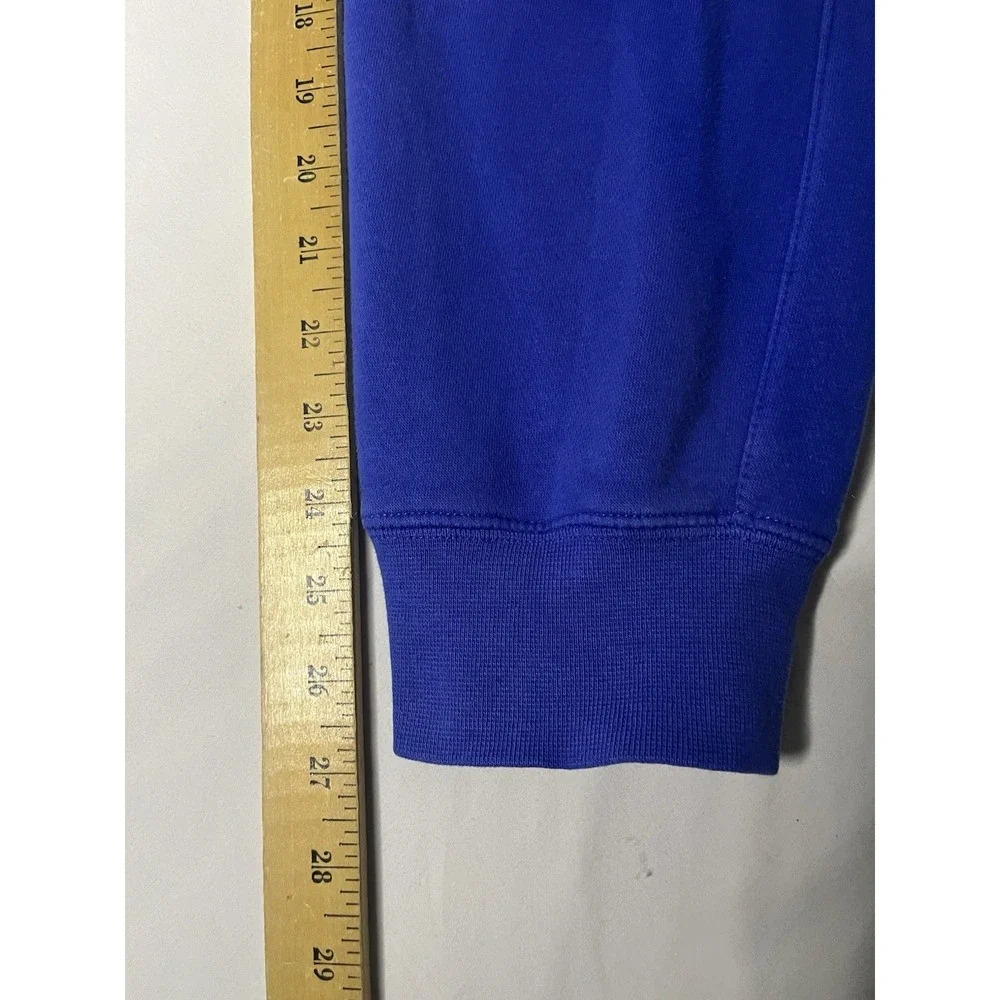 Nike Club Fleece Joggers Pants Men's Size Small Blue Tapered Pockets CJ1616-493